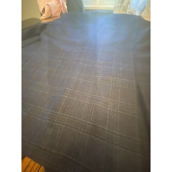 Jos A Bank 1905 Brrr Comfort Tailored Wool Blazer Navy Windowpane Men’s 44L - Picture 6 of 16